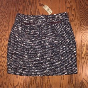 Loft Speckled Mini Skirt